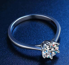 Load image into Gallery viewer, FOREVER-  1 Carat Solitaire Moissanite, S925
