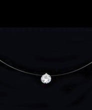 Load image into Gallery viewer, Dark Diva - Round Zircon Necklace
