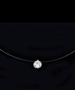 Dark Diva - Round Zircon Necklace