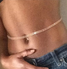 Load image into Gallery viewer, Too Bad To Waist It ! Gold/Silver Belly Chain
