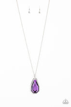 Cargar imagen en el visor de la galería, Maven Magic- Purple (Bling) Necklace And Earrings
