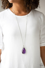 Cargar imagen en el visor de la galería, Maven Magic- Purple (Bling) Necklace And Earrings
