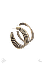 Load image into Gallery viewer, In Sync- Brass Hoops

