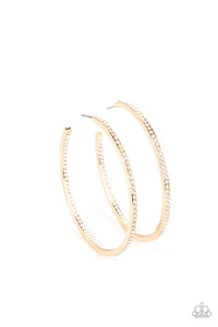Marquee Magic- Gold Hoops (Bling)