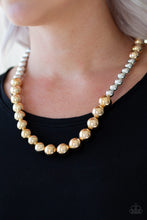 Cargar imagen en el visor de la galería, Power to The People- Gold, Silver -Necklace And Earrings
