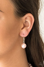 Load image into Gallery viewer, The More The Modest- Pink Pearl Necklace And Earrings
