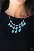 Cargar imagen en el visor de la galería, Mermaid Marmalade- Blue Necklace And Earrings
