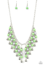 Cargar imagen en el visor de la galería, Your SUNDAES Best- Green Necklace And Earrings
