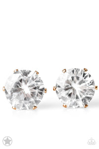 Just In Timeless- Gold Tone Studs