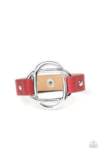 Nautically Knotted- Red Urban Bracelet