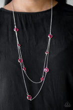Load image into Gallery viewer, Raise Your Glass- Pink Necklace And Earrings
