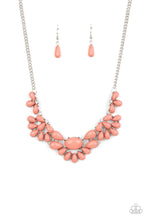 Cargar imagen en el visor de la galería, Secret GARDENISTA- Pink/Bling Necklace And Earrings
