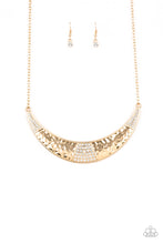 Load image into Gallery viewer, Stardust- Gold (Bling) Necklace And Earrings

