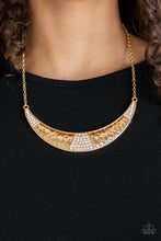 Load image into Gallery viewer, Stardust- Gold (Bling) Necklace And Earrings
