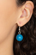Load image into Gallery viewer, Weekend Party- Blue  (Bling) Necklace And Earrings
